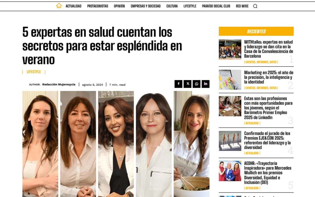 Elena en Mujeres&Cia